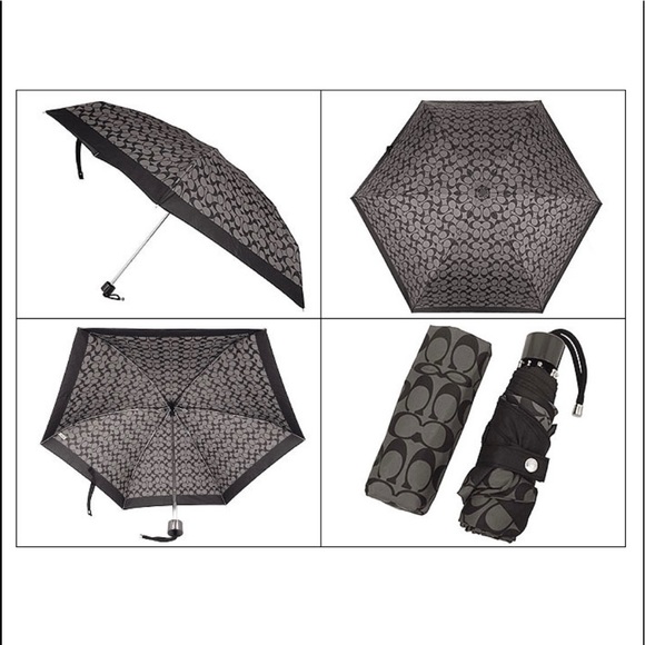 NWT Coach Signature Mini Umbrella - Picture 6 of 6